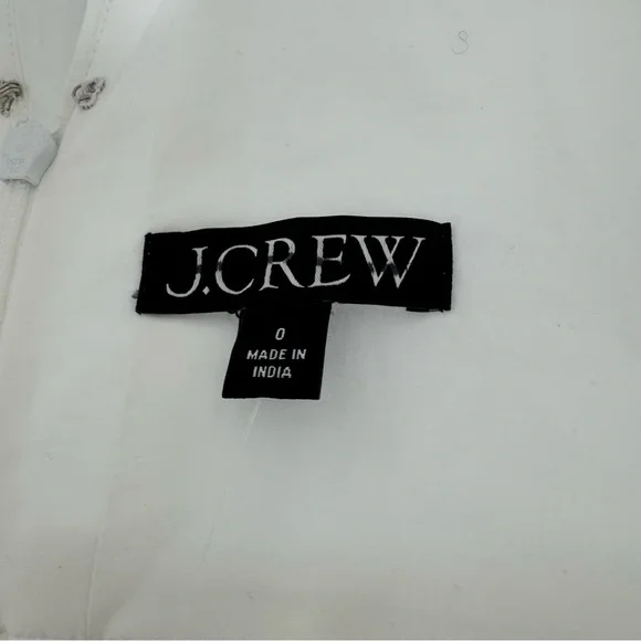 NWT J.Crew Cecily top in stretch cotton poplin blend - Picture 7 of 12